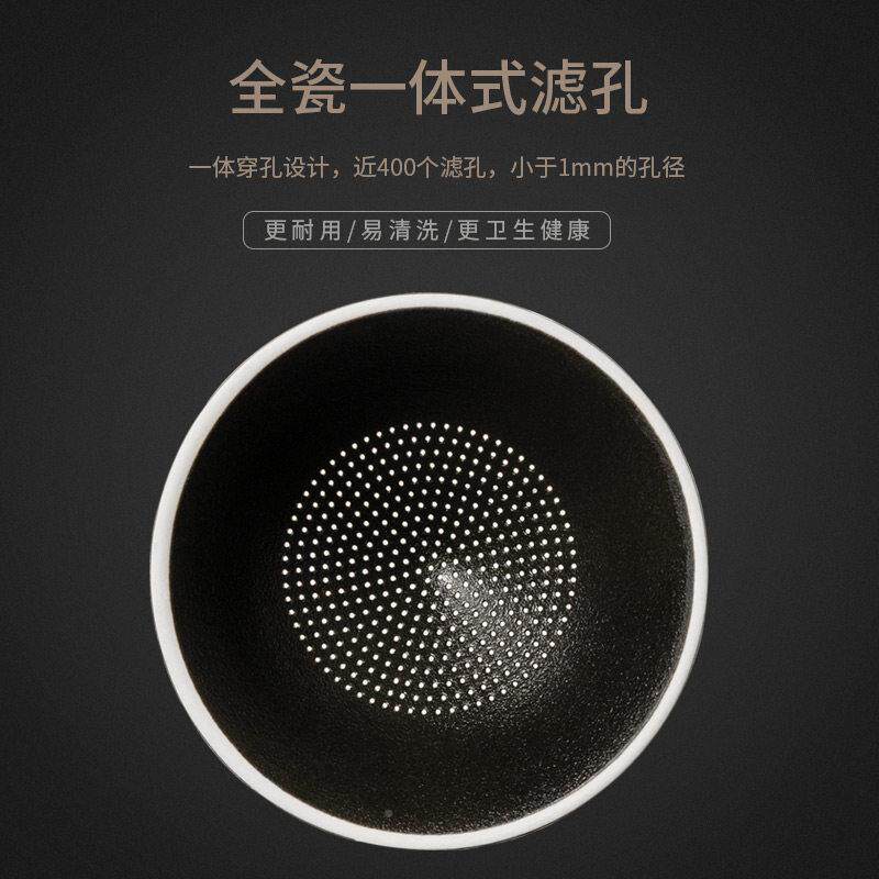 创意小和尚茶漏叶OVK滤茶瓷器全茶宠家用茶过滤网滤茶器茶叶过滤
