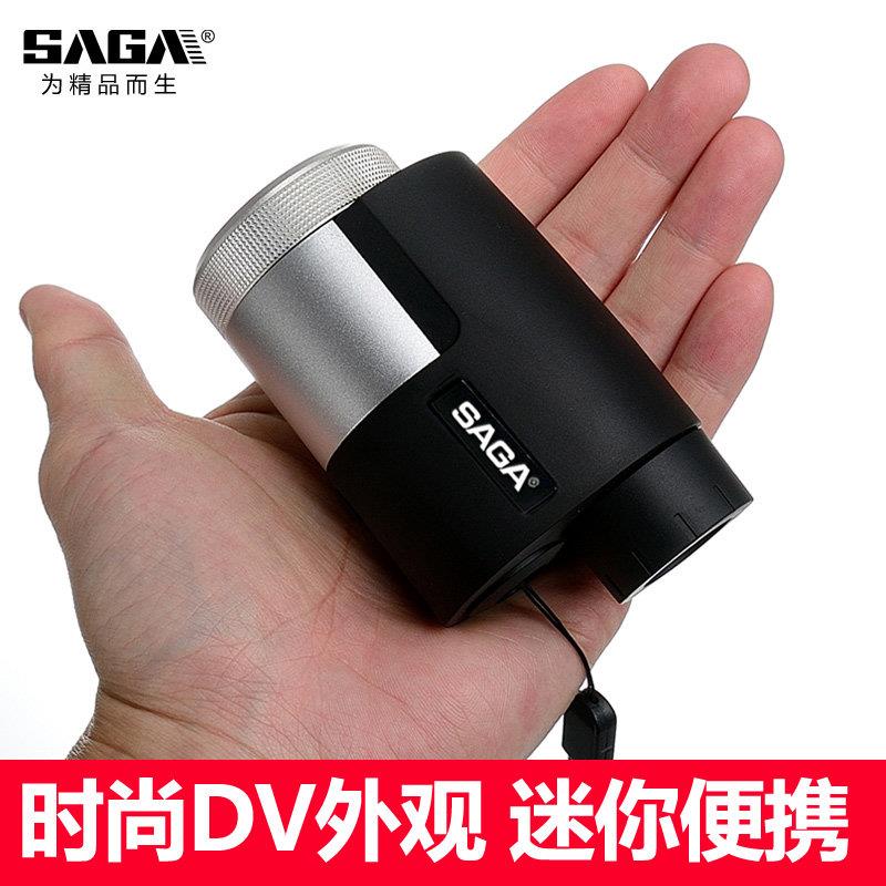 S物AG萨伽迷你单筒望远镜高倍高清机儿童微A距掌中宝8X博馆手袖珍