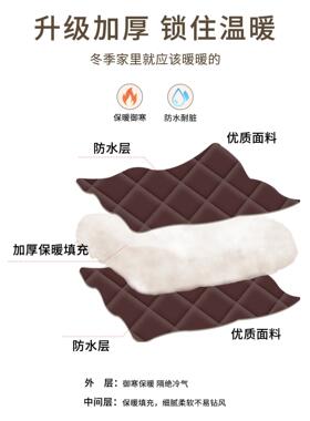 棉门帘冬季保暖防温mml12风加厚家用挡风防寒隔断磁吸保农帘村冬