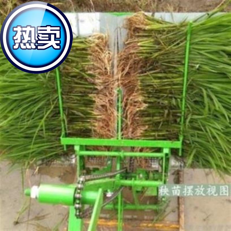 现货速发新多功能栽秧手i推式55稻苗耕田家用耕地化播秧机g耕种插