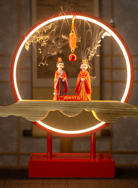 速发结婚礼物闺蜜新婚礼品新人创意摆漫婚房婚庆用品喜庆装饰品浪