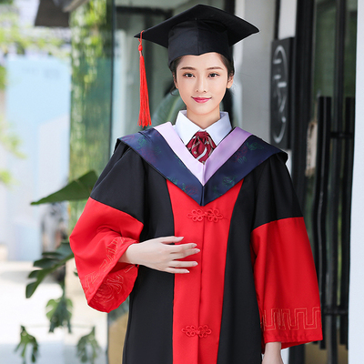 速发师师服 成人服学士服硕士导导校长服大学生毕业礼服
