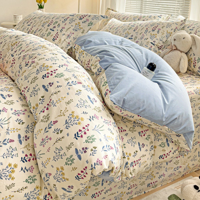 速发纯棉单15厚件00全棉被罩新款双人被单1.5米宿舍1加0x200x20