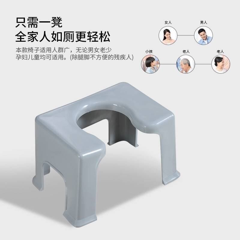 速发架便改坐便蹲家用大便蹲厕移动简易坐椅儿童孕妇老人厕所凳