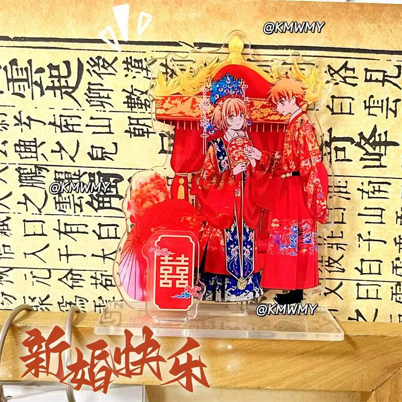 翼年代记狼樱婚礼立牌动漫周边