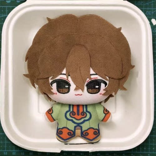 查理久士周边唐晓翼10cm棉花娃娃