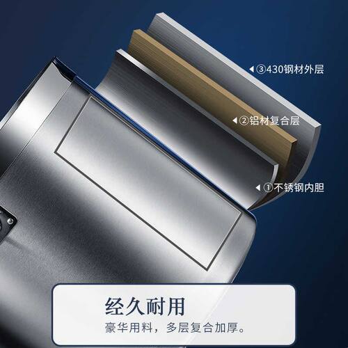 唐雅不锈钢冰粉桶圆桶带盖商用汤桶烧水桶卤桶炖锅大容量加厚汤锅