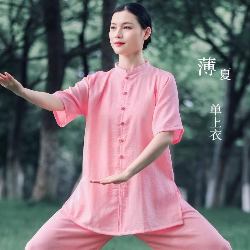 争风华2026新款夏季太极服女款短袖太极拳练功服装薄款今年八段锦