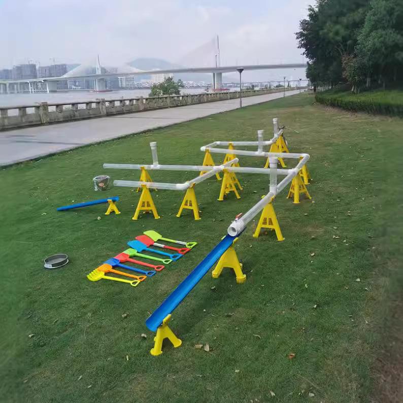 幼儿园沙水区戏水玩具儿童户外沙池玩水管道配件墙面探究玩水设施