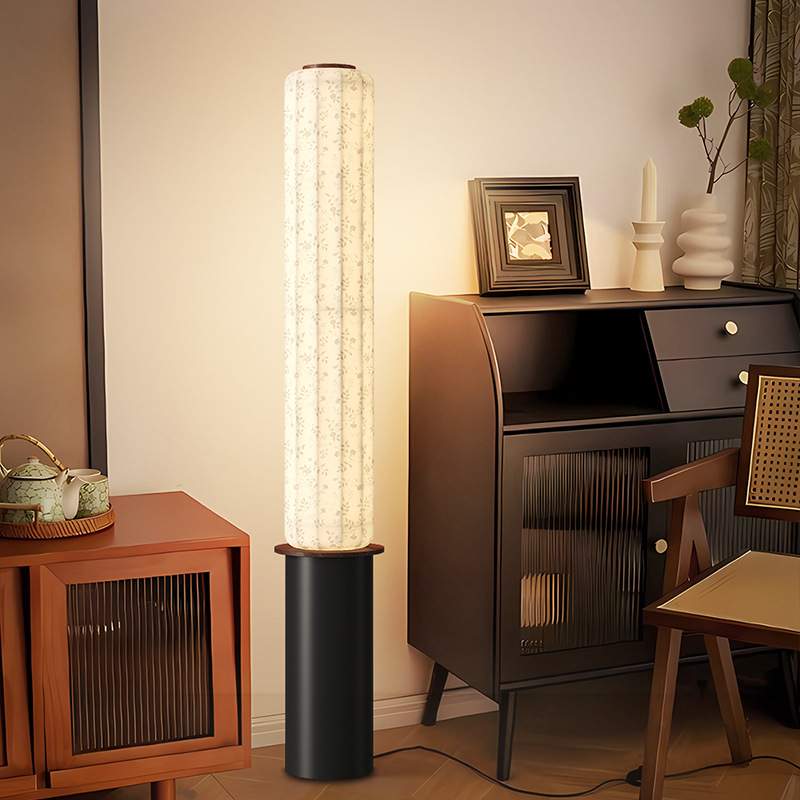 法式复古台灯客厅沙发卧室床头灯中古风温馨布艺高级感立式落地灯