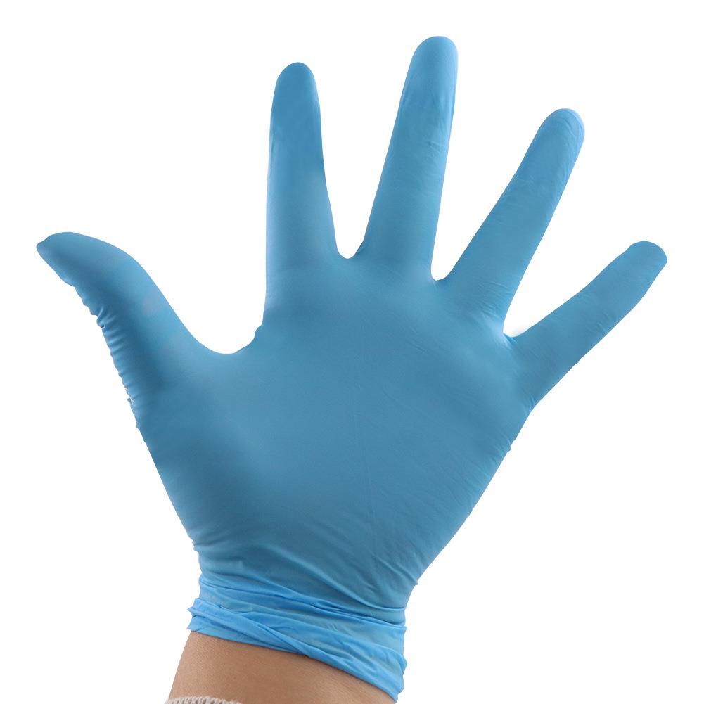 丁腈手套一次性检查防护手套加厚耐磨防滑橡胶劳保防水耐用品