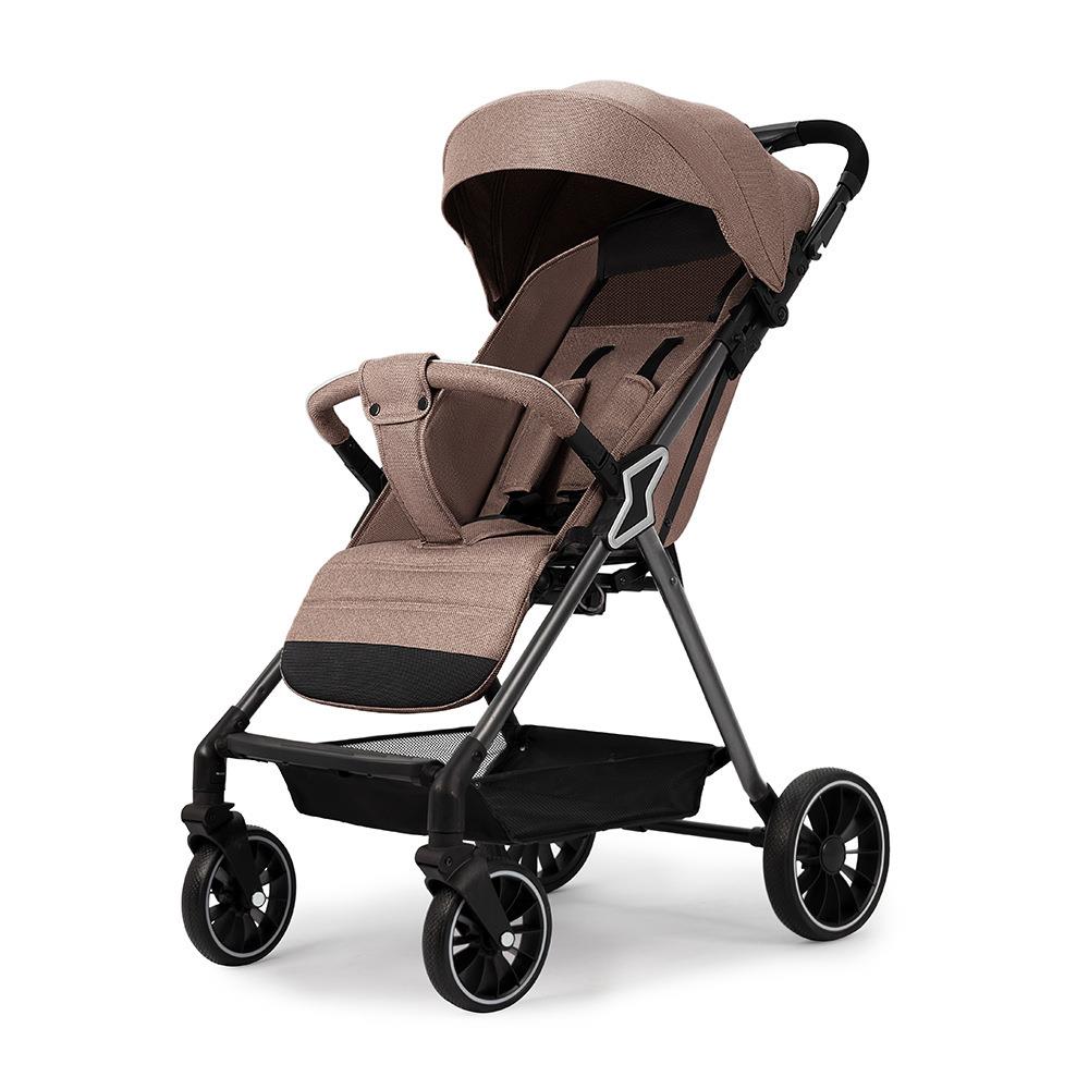 轻便型可坐可躺婴儿推车现货一键折叠收车宝宝儿童推车