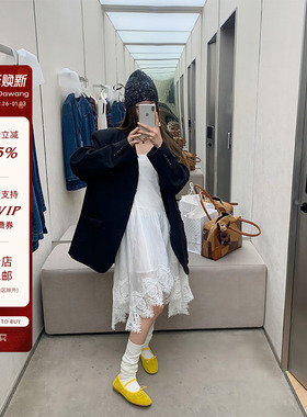 牙套大汪【梦境乌托邦】新款春夏气质长裙高级吊带裙白色连衣裙女