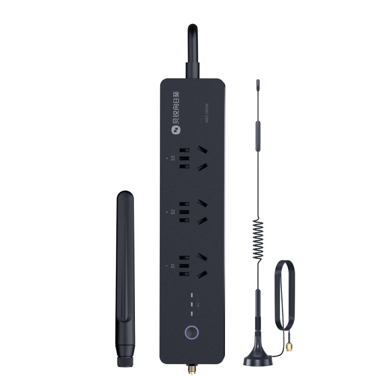 向日葵4G智能排插插座P4插排户外无网远程控制开关定时断电插线板