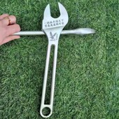 架子工专用扳手缕空搭棚架外架工多功能19 22mm梅开二用呆扳子