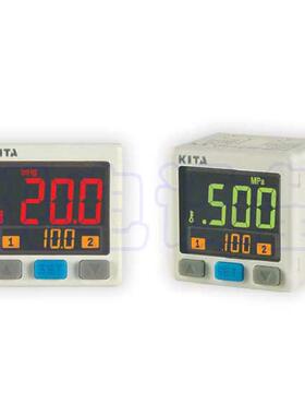 台湾KITA负压数字压力开关KP42P-010-F1 停产升级新型号KF43P-0