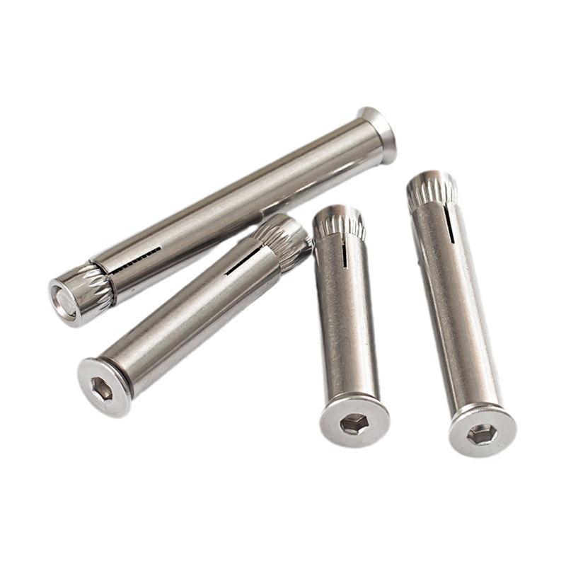 304/201不锈钢内置式膨胀螺丝沉头内六角内膨胀螺栓拉爆6M8M10M12