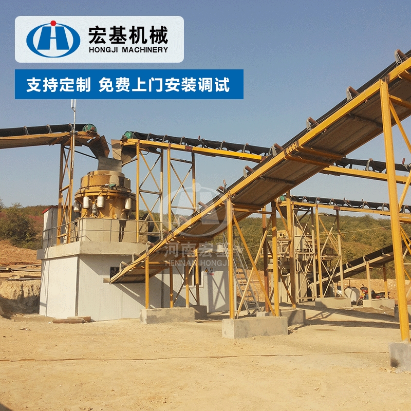 移动建筑垃圾破碎站建筑用石料生产线煤矸石石灰石破碎制砂生产线