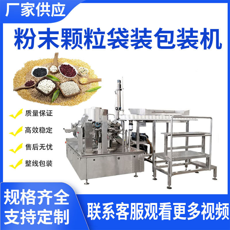 牛肉丸杏干鸡胸肉给袋式颗粒包装机 豆制品小袋装包装机械设备