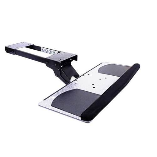 人体工程学键盘托架支架多功能键盘架可调滑轨电脑桌键盘收纳架