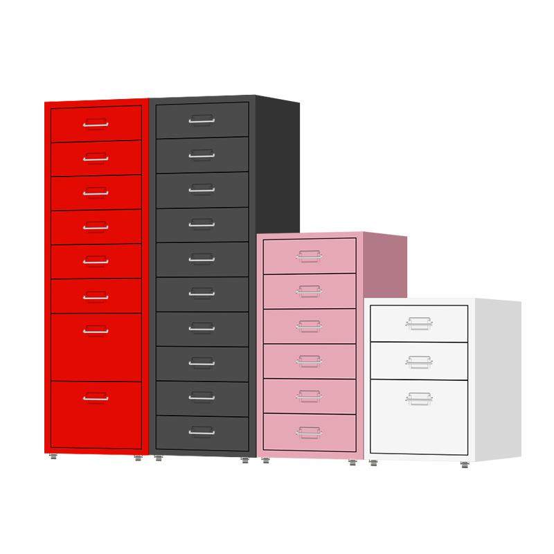 多斗柜抽屉式铁皮文件柜桌下小移动矮柜办公室储物办公收纳柜,商业/办公家具,办公储物柜,淘宝优惠券,粉丝福利购,淘宝优惠卷