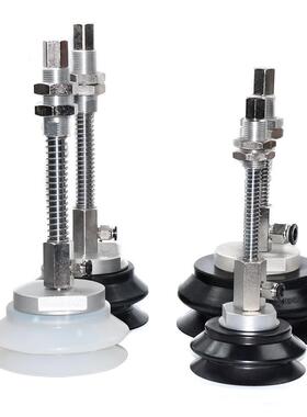 重载真空吸盘工业机械手配侧进气支架双层ZPX40HBNJ25-B01-A18