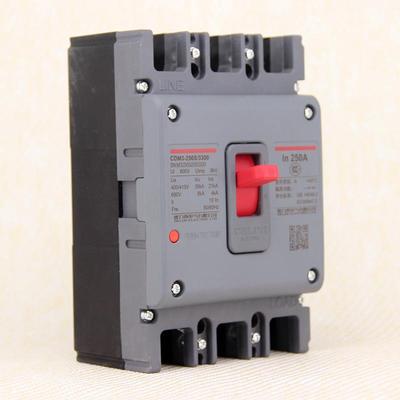 塑壳断路器CDM3-250S/3300200A250A三相四线225空开3P4P总闸CM1