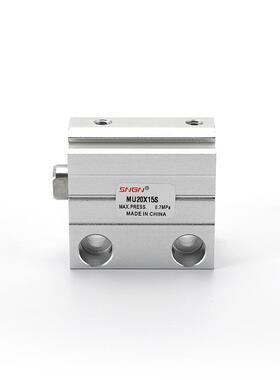 微型自由安装气缸MU20X4X10X15X20X25X30X35X40-S-B-SB