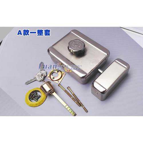 小区单元门楼宇静音电控锁门锁智能遥控电子锁密码门禁刷卡防盗锁