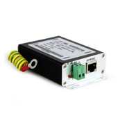 网络电源二合一防雷器 RJ45网线百兆浪涌保护器避雷器监控12V220V