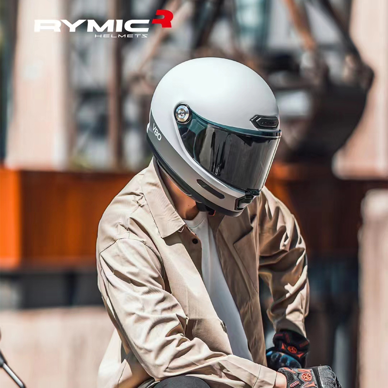 RYMIC睿觅全盔成人四季复古哈雷