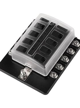 0位汽车保003A10L-险盒座带1短路指示灯保配险丝片套装热销