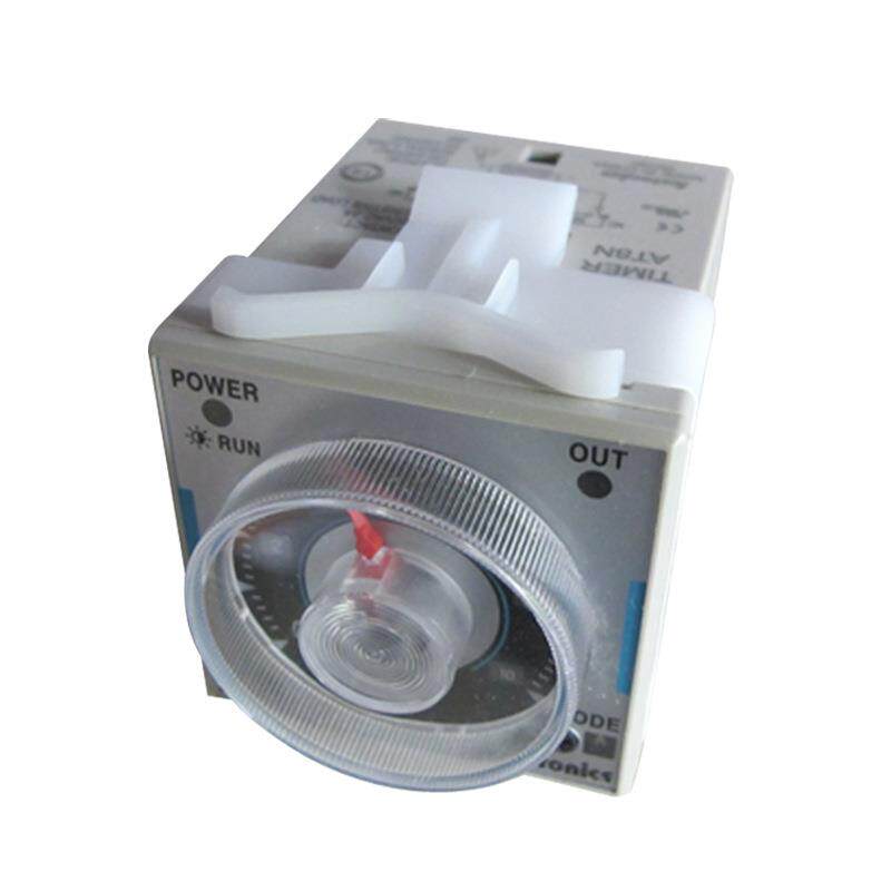 原装正品时间续电器模拟多功能计时器AT8N