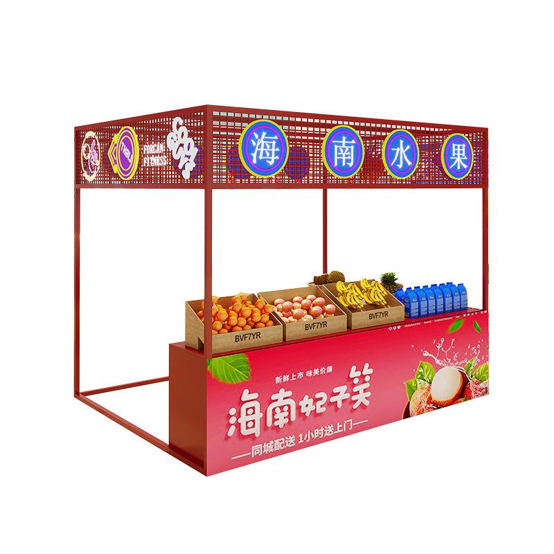 夜市摆摊桌地摊活动棚架移动小摊位售货车商业街集市摆摊货架铁艺