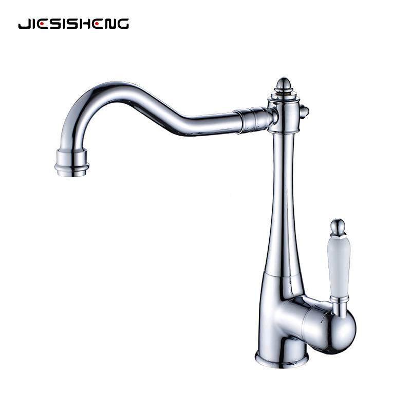 贸法式黄厨铜轻奢面盆龙头家用冷房水槽洗外菜冷热水龙盆热防溅水,家装主材,面盆龙头,淘宝优惠券,粉丝福利购,淘宝优惠卷