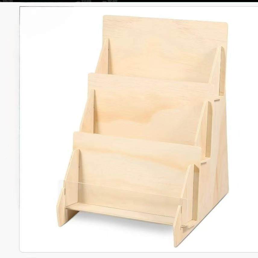 木纳质收置物办架公桌面杂志书籍木收纳置物架874445创意多层制置,收纳整理,书桌收纳置物架,淘宝优惠券,粉丝福利购,淘宝优惠卷