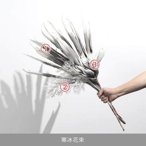 级逼真仿真假花套装花束人造花客厅茶几餐厅吧台公室前台干花