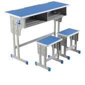 包校邮中培小学生辅导班课桌学ADT销训儿桌童学习桌套装 家用学校