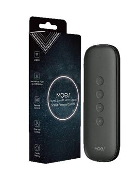 涂鸦MoesHous智能家居4键场开关ap控p定时手持遥无线情景Z景gbee