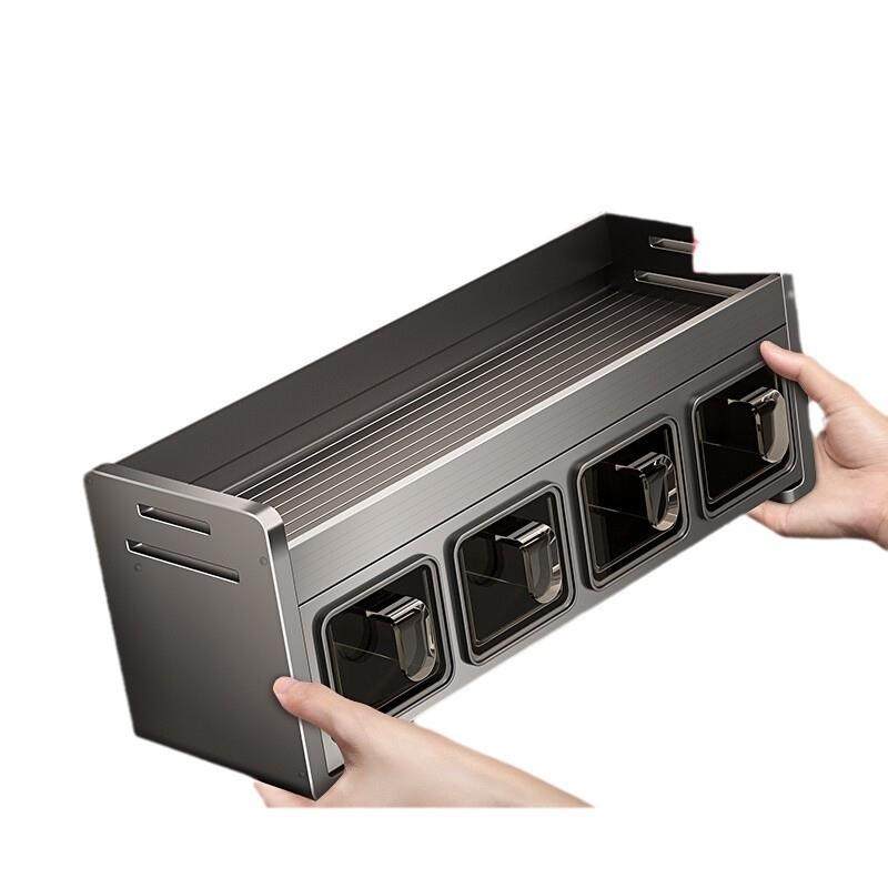 厨AL101141房置物架高端家用免打孔墙挂式料盒架盐油酱醋收纳调味,厨房/烹饪用具,抹布架/厨房清洁收纳架,淘宝优惠券,粉丝福利购,淘宝优惠卷