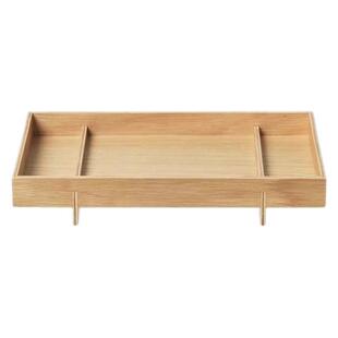 曲柳木托盘日式实木长方形茶盘家用木质点心盘客厅高档咖啡托盘