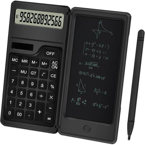 科学计算器带手写板多功能二合一太阳能学生便携迷你mini折叠