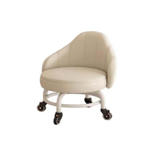 家用小凳子客厅美缝移动洗脚沙发小板凳儿童学步滑轮矮凳静音轮