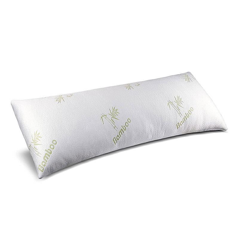 身体枕可拆洗记忆棉双人枕压缩碎海绵颗粒枕头BambooPillow