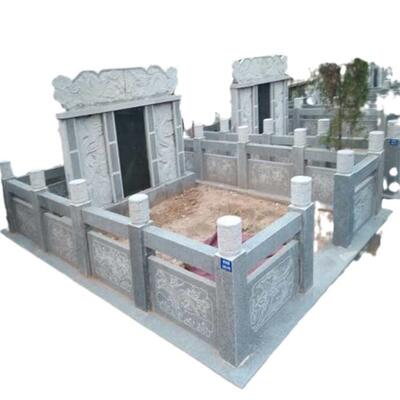 厂家直销青石墓碑设计各种石材墓群农村墓地雕字墓碑大型陵园墓群