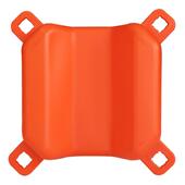 水上浮筒平台HDPE塑料直边小凹槽摩托皮划艇龙舟停泊位浮漂桶厂家