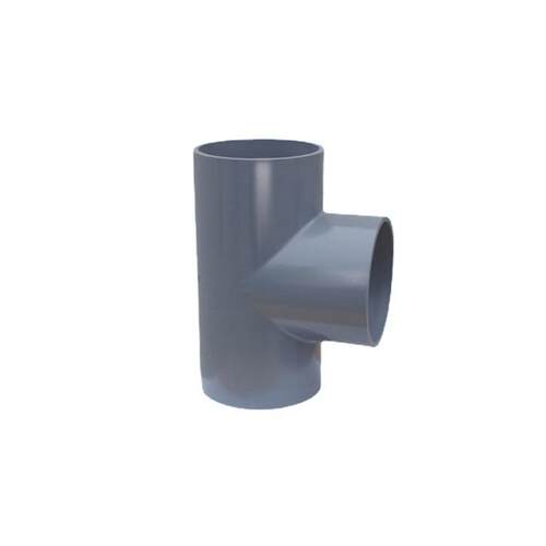 给水管PVC-U灰色140-160-DN200胶粘式异三通1.0MPA110-630现货