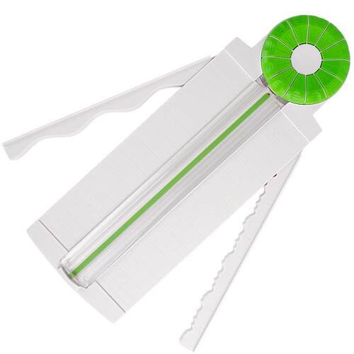 直线虚线花边压痕12合一裁纸器塑料切割刀手工折痕割纸器手账