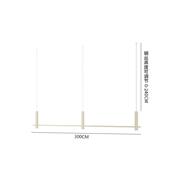 高档服装 店不锈钢拉丝银悬挂吊架服装 展示架橱窗钢丝绳吊架衣服架