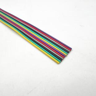 现货RGBled灯条连接线3pin彩色并线电子线白黑红3P排线全铜